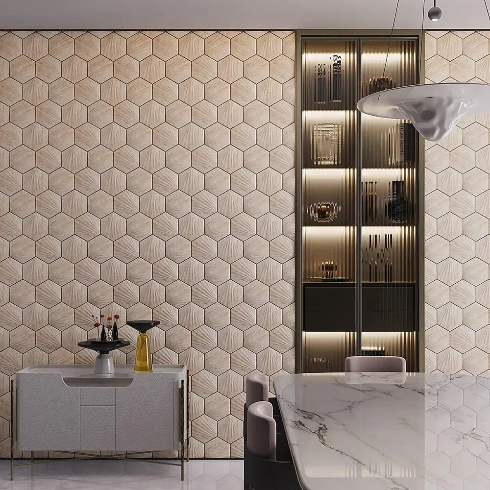 3D Wall Tiles: A Fusion of Functionality and Art