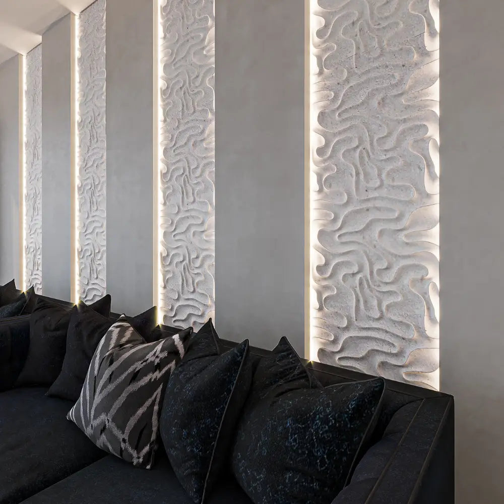 3D Wall Panels for Entertaining Season: Statement Walls Miami Hosts Love
