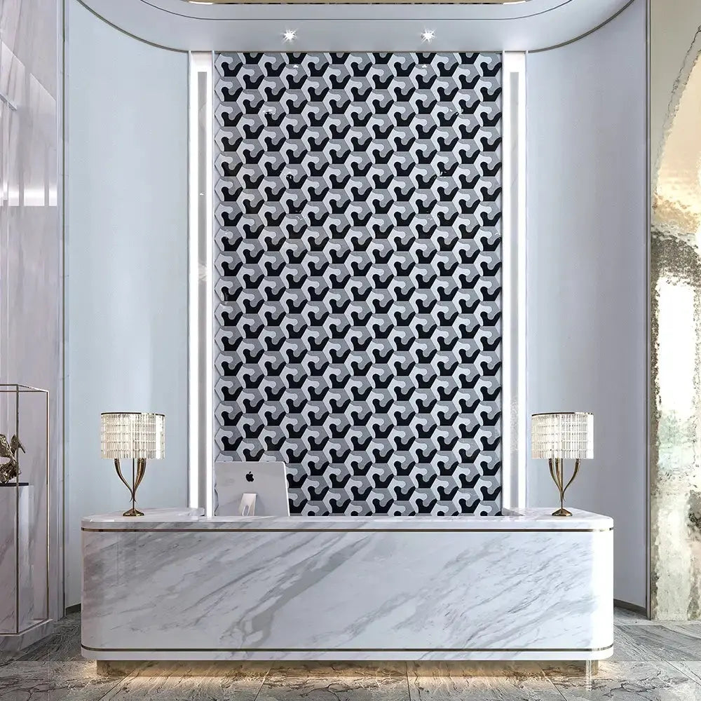 Combining Marble, Glass, and Metal: Material Trends in Waterjet Mosaics