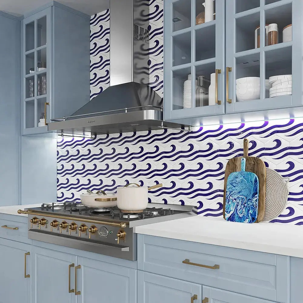 The Elegance of Waterjet Mosaics: A Masterpiece in Tile Design