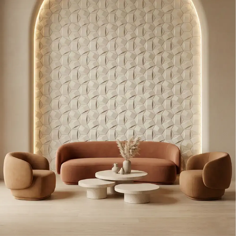 luxury 3d wall marble panel