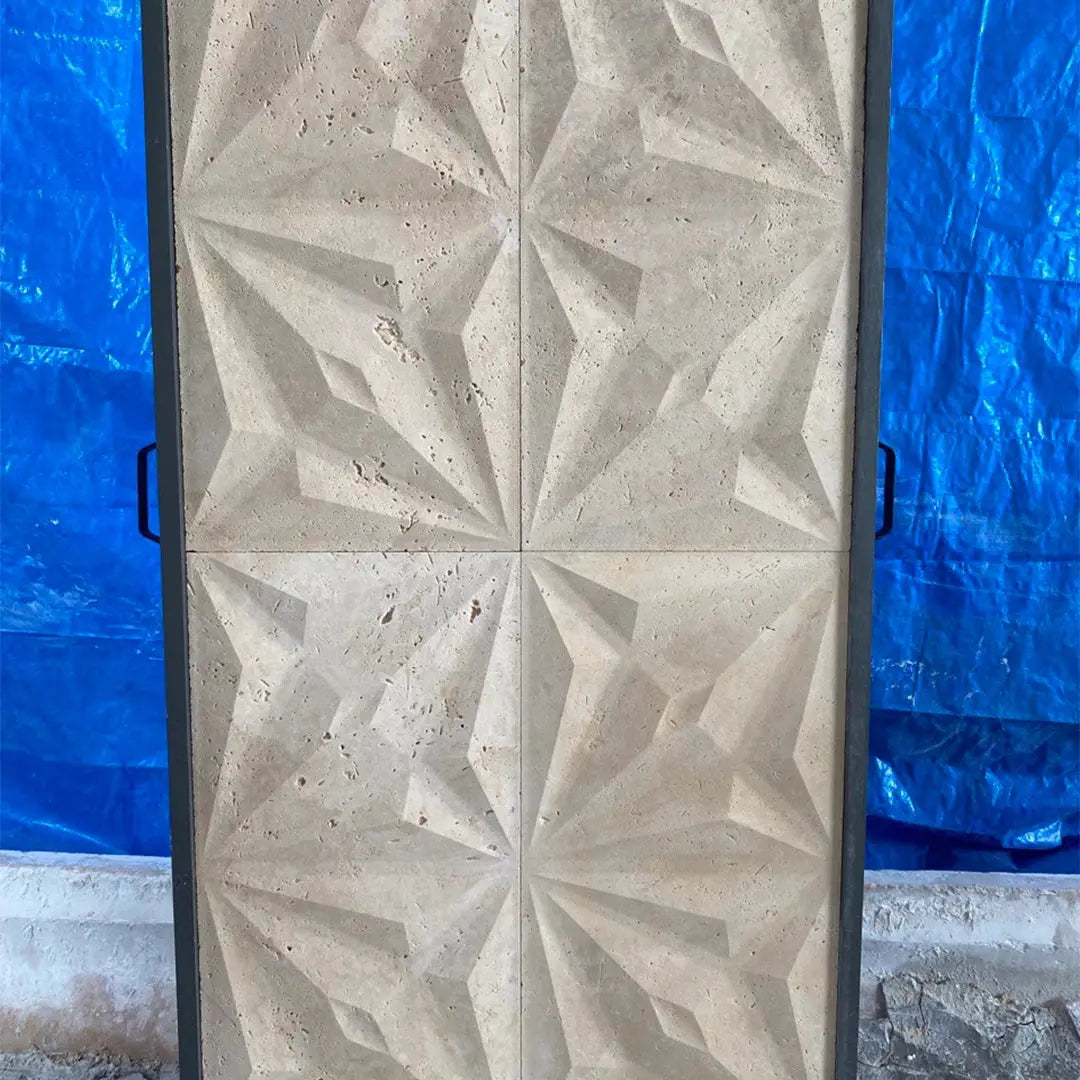 Iris 3D Wall Tile travertine