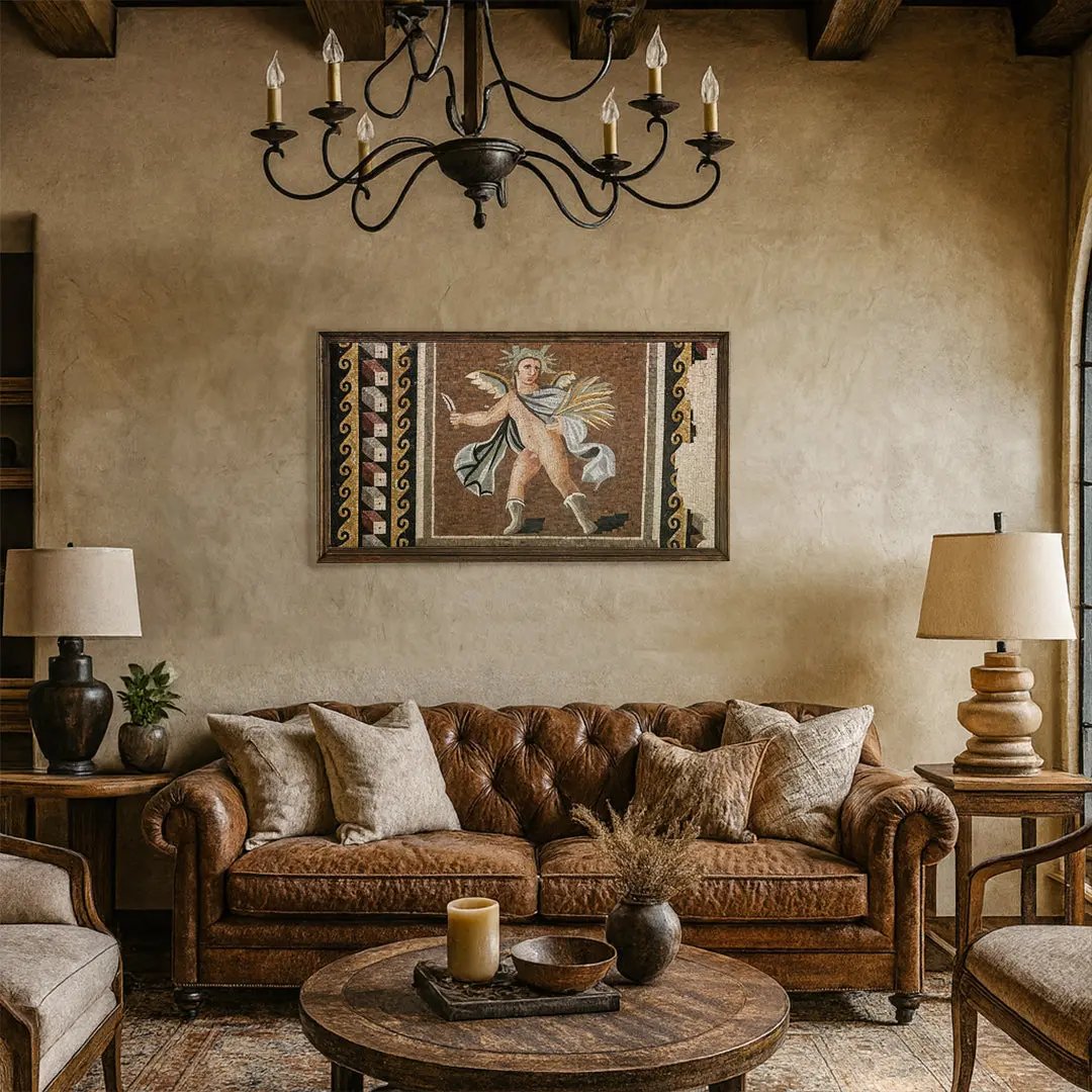 MYTHOLOGY FOUR SEASONS Mosaic Wall Art