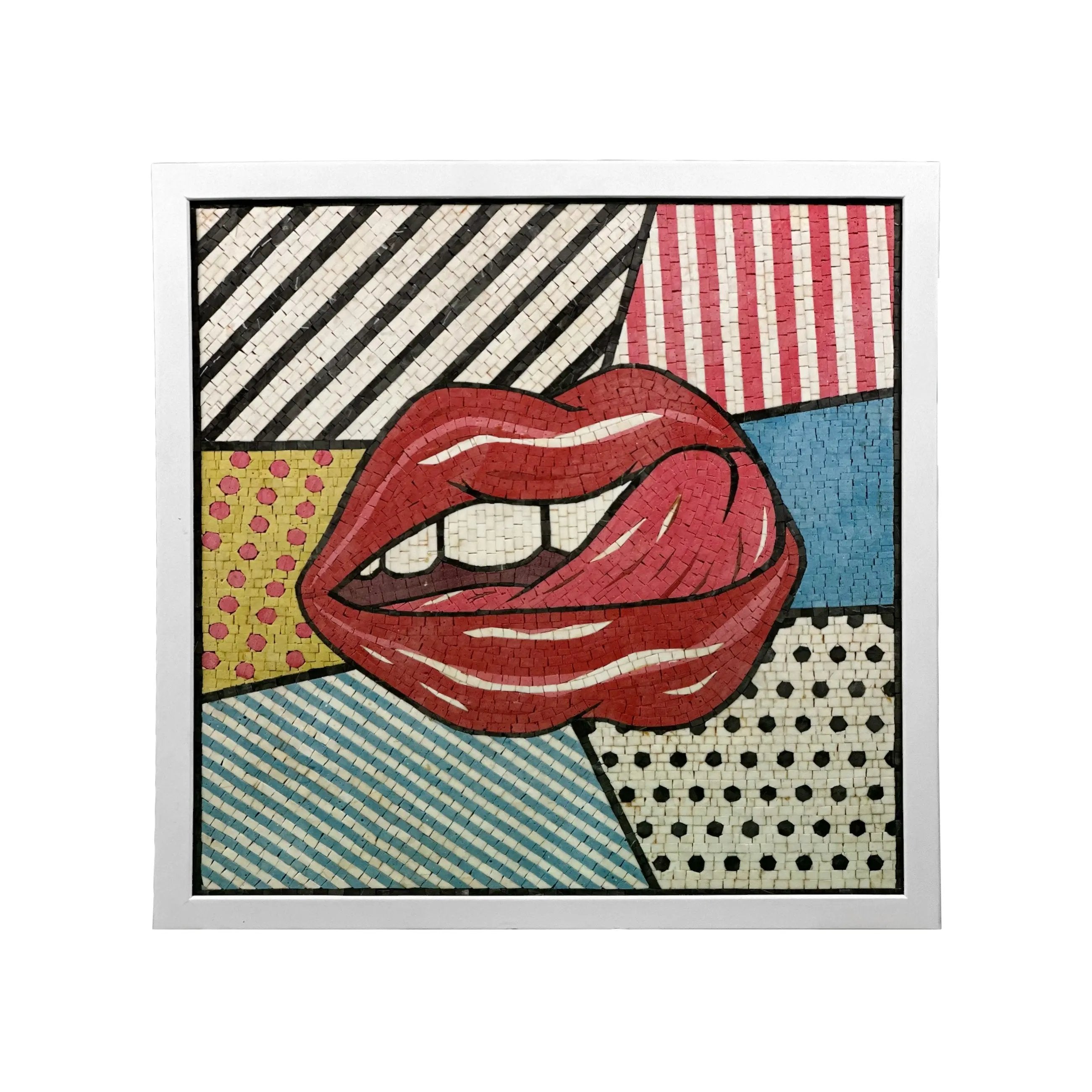 Pop Art Lolipop Lip