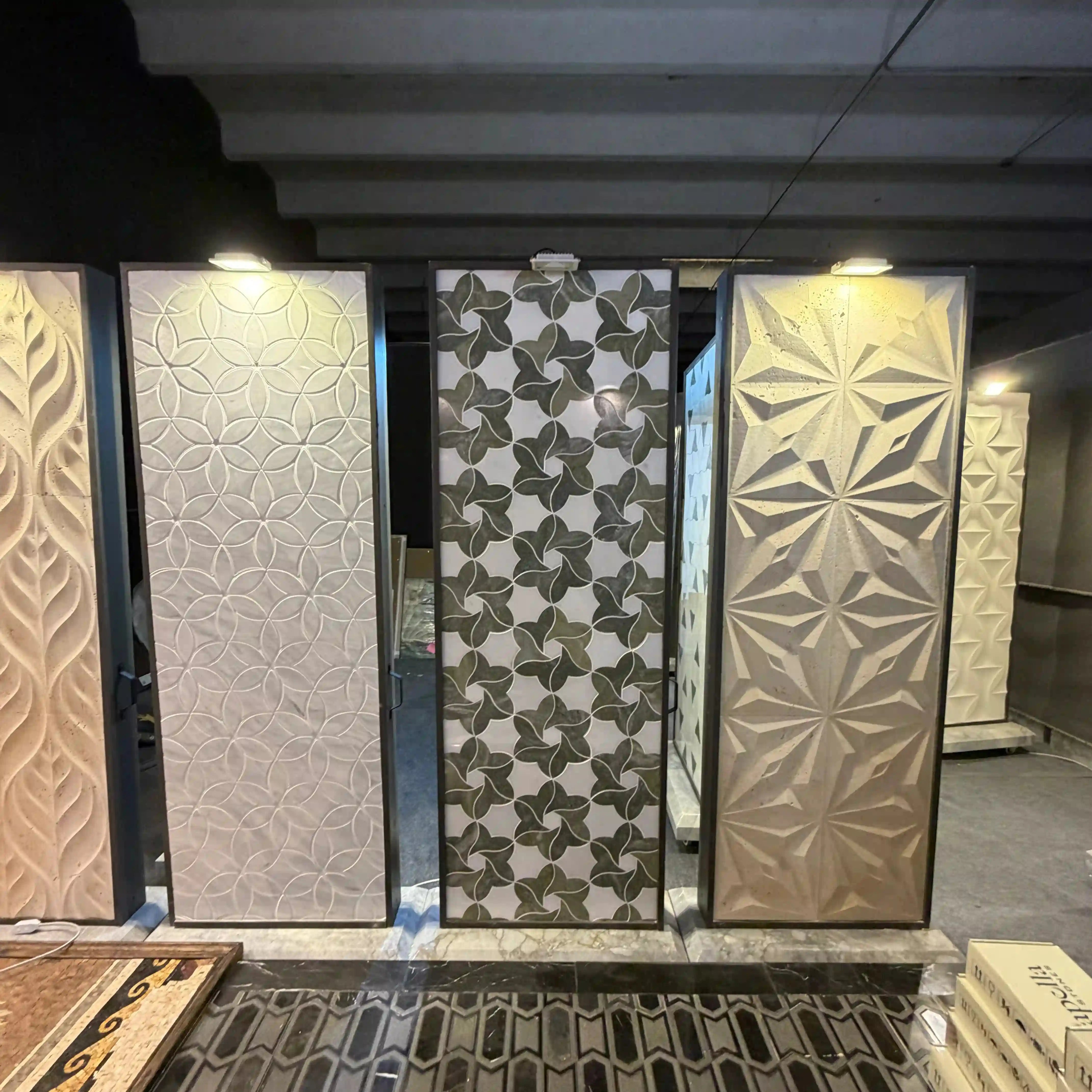 SAMPLE IRIS: 3D Wall Panel (2 sqft sheet)