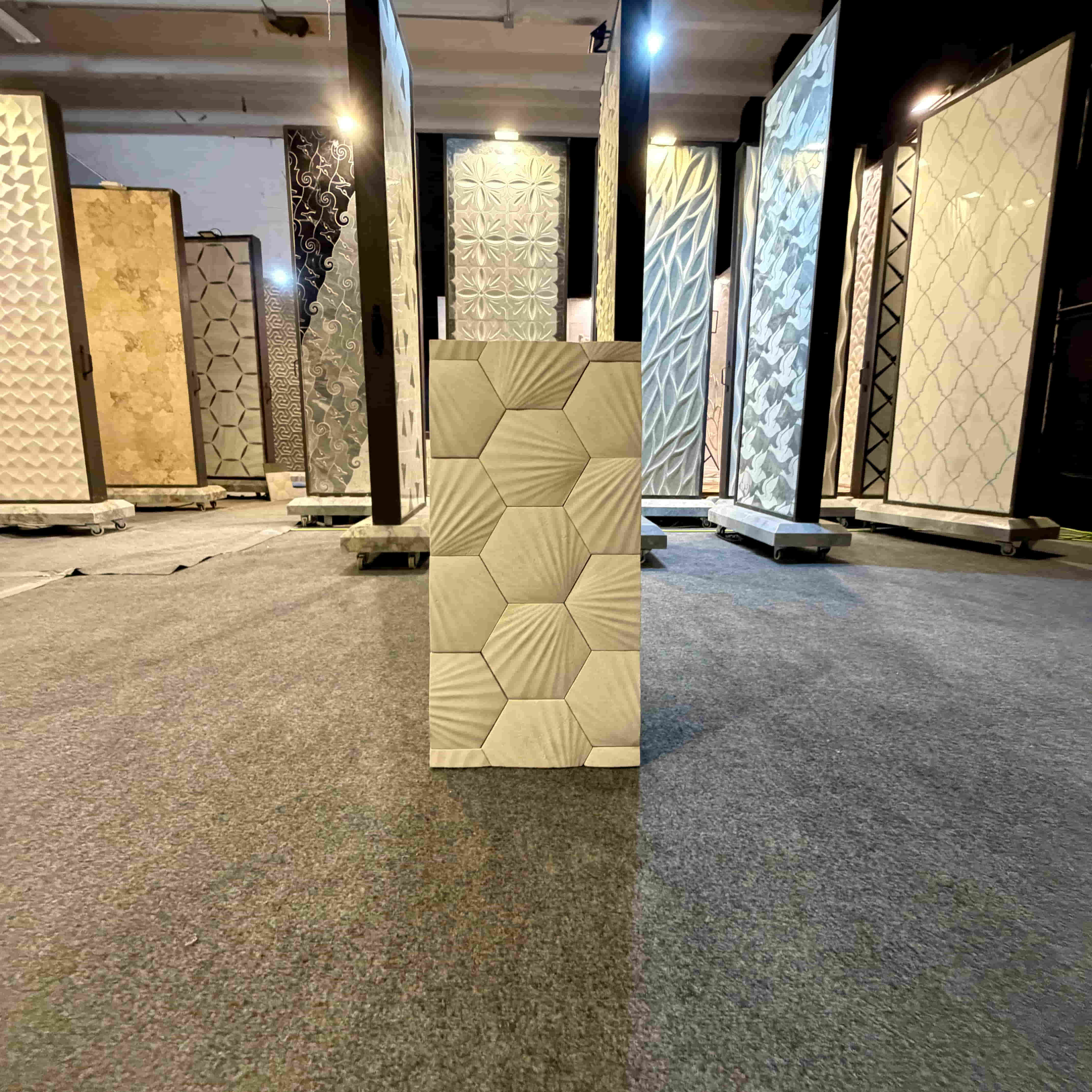 Concha ( 0.98 sqft sheet ) 3D Wall Collection