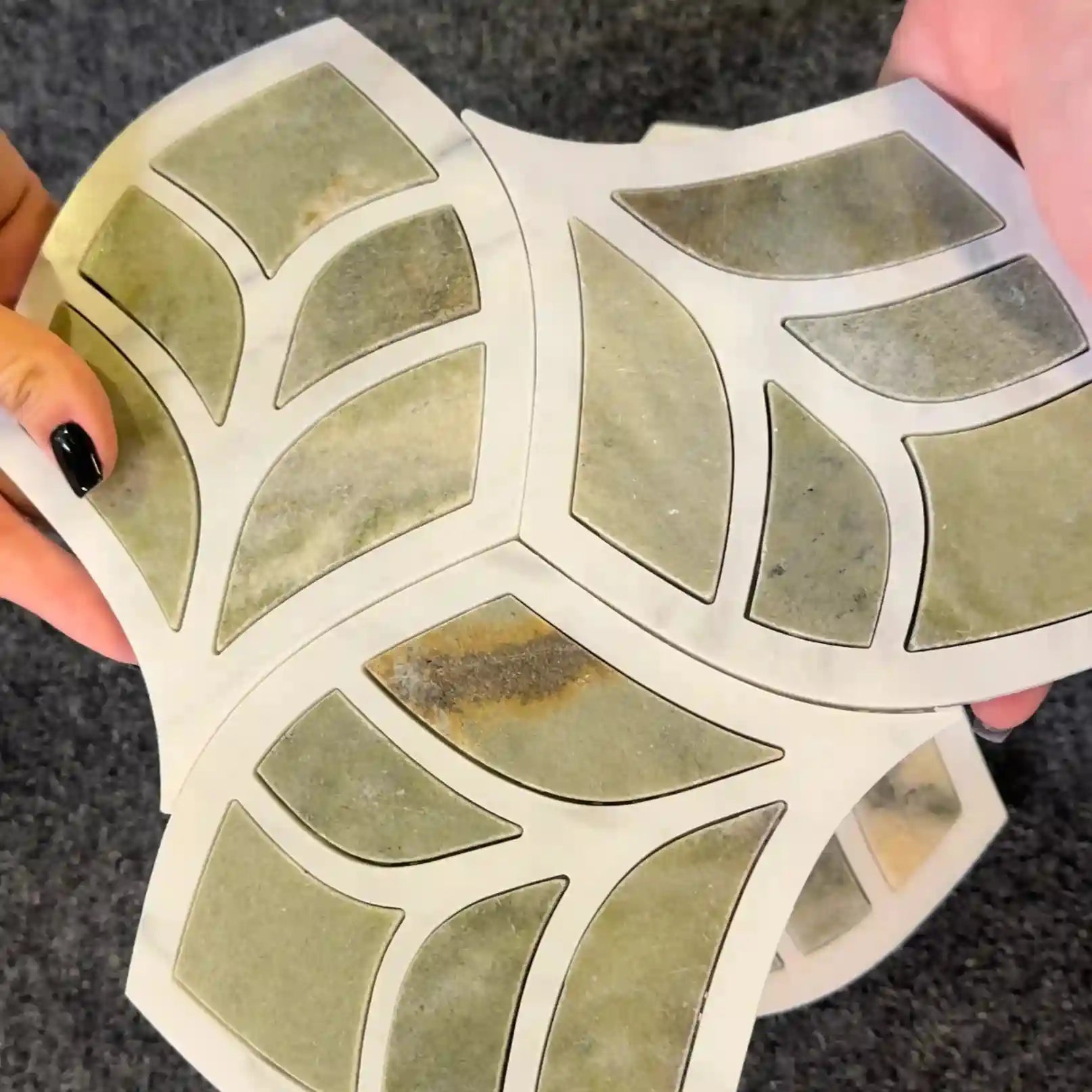 Flora Marble Mosaic Tile