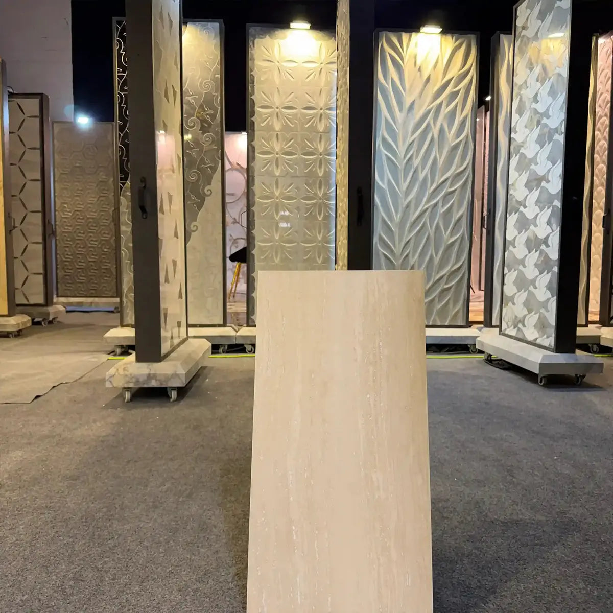 SAMPLE- VEINCUT Light Flat Wall Panel ( 2 sqft sheet )