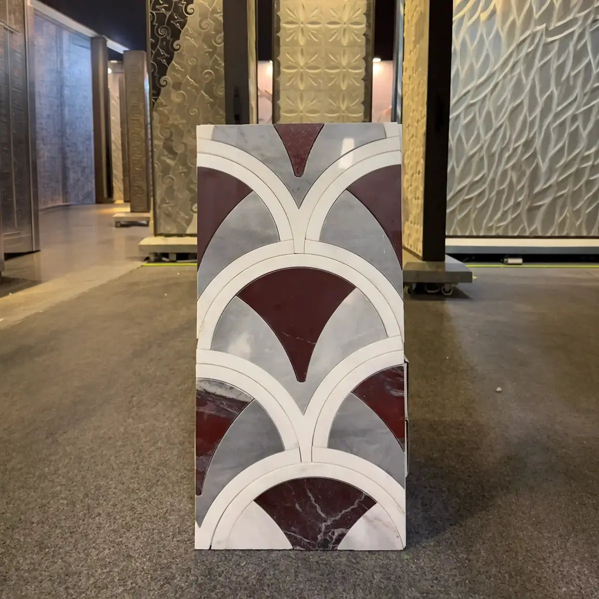 VIVIAN - Waterjet Marble Mosaic Tile