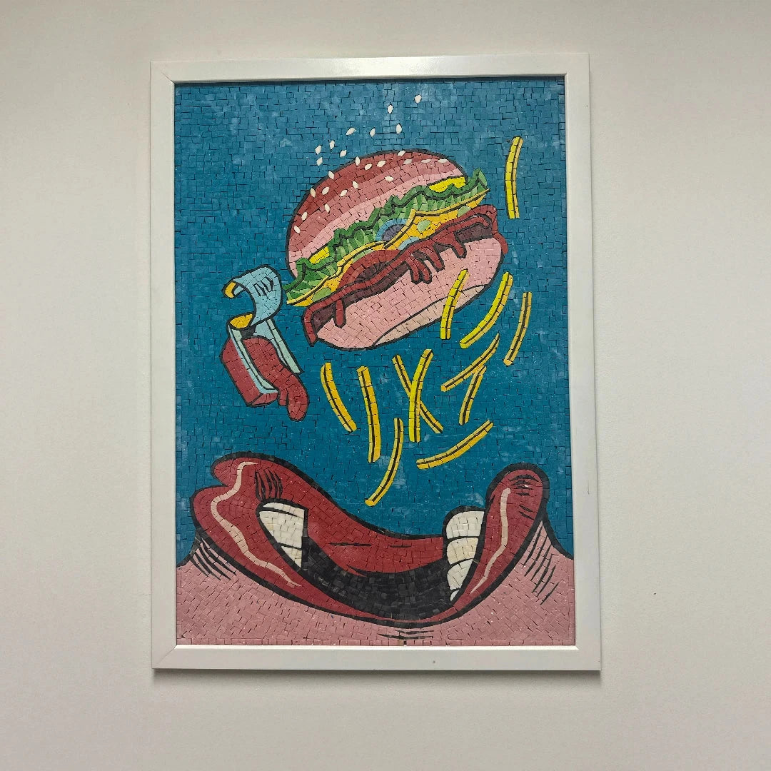 Pop art Burger