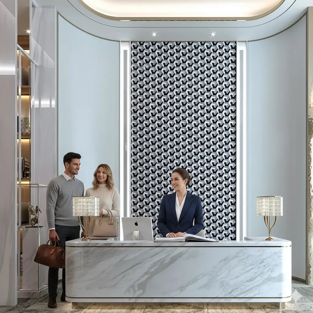 Calypso Marble Mosaic Tile