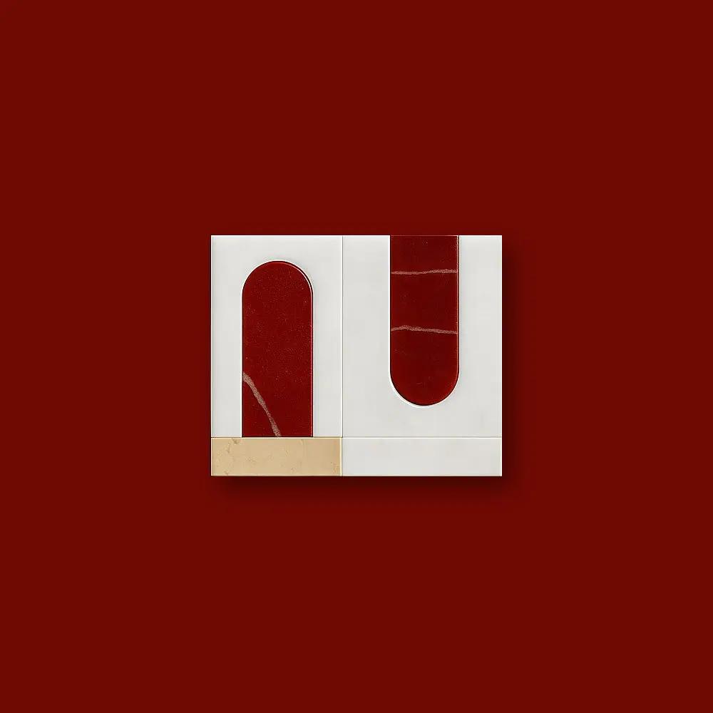 Carrara White & Levanto & Hera Beige