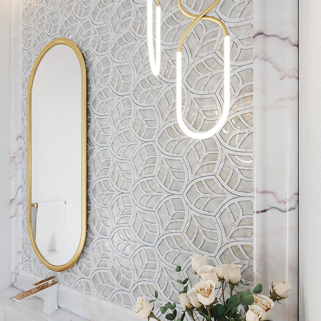 Flora waterjet Mosaic