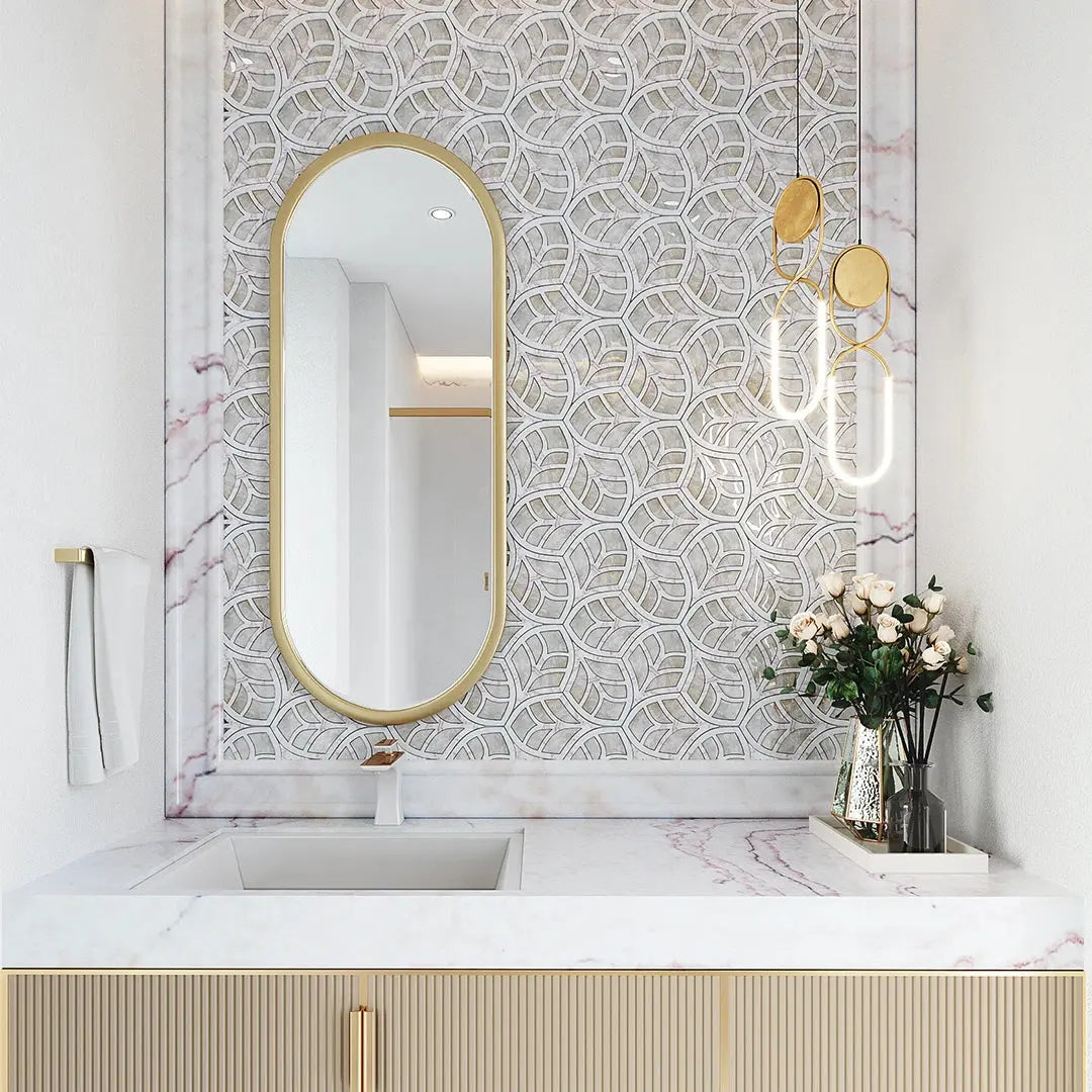 Flora waterjet Mosaic