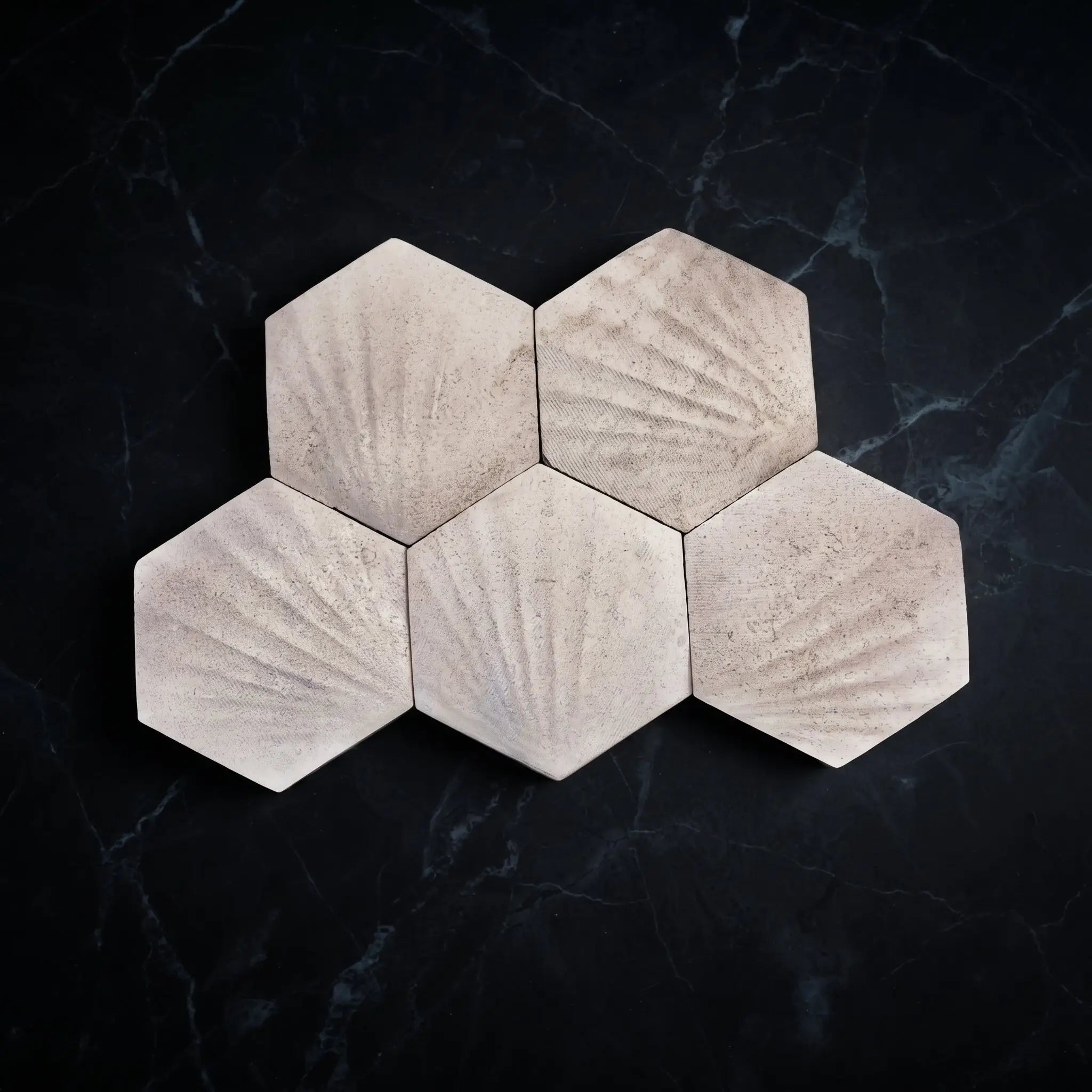 CONCHA - 3D Wall Tile (0.196 sqft sheet)