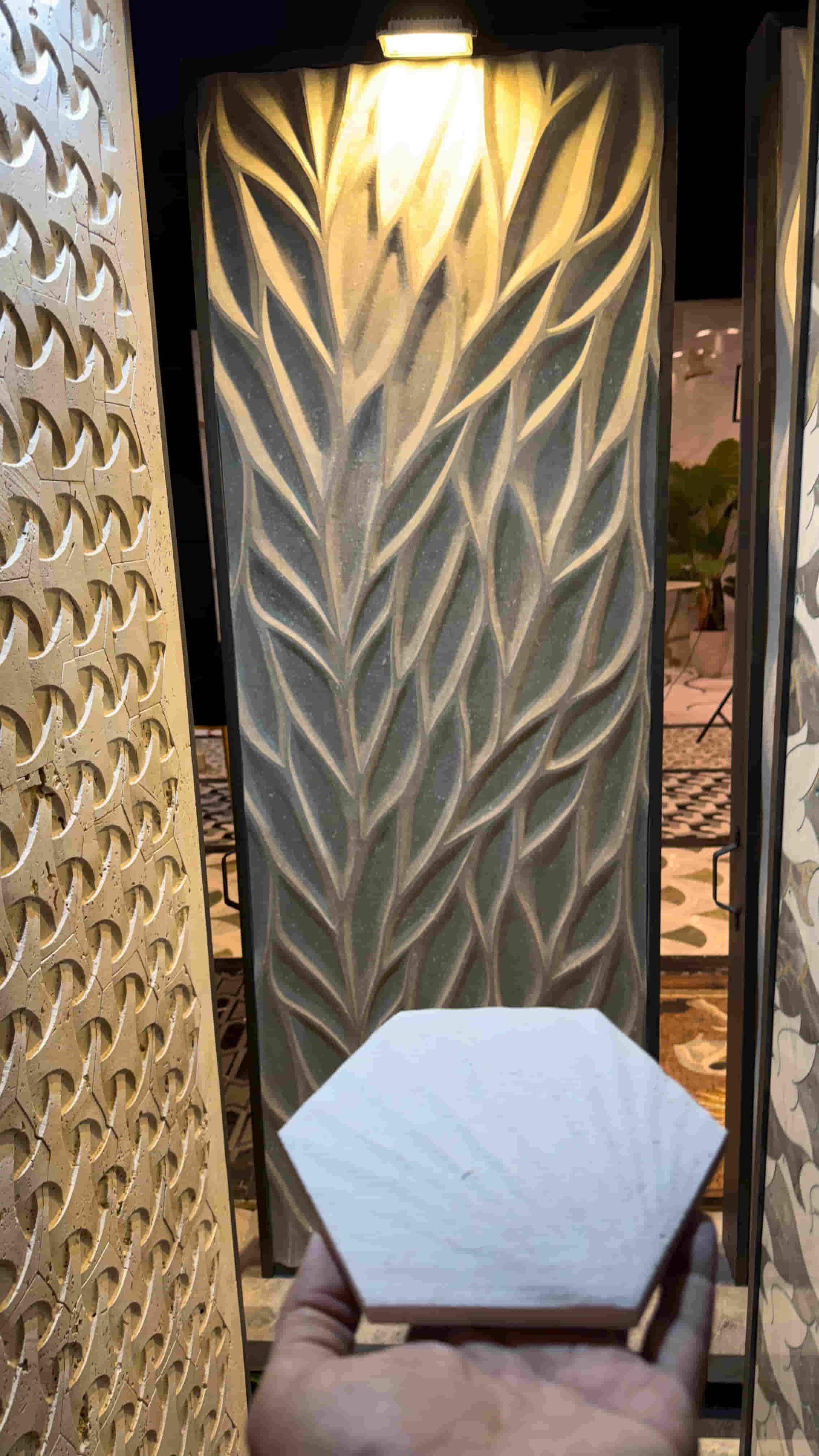 Concha ( 0.98 sqft sheet ) 3D Wall Collection