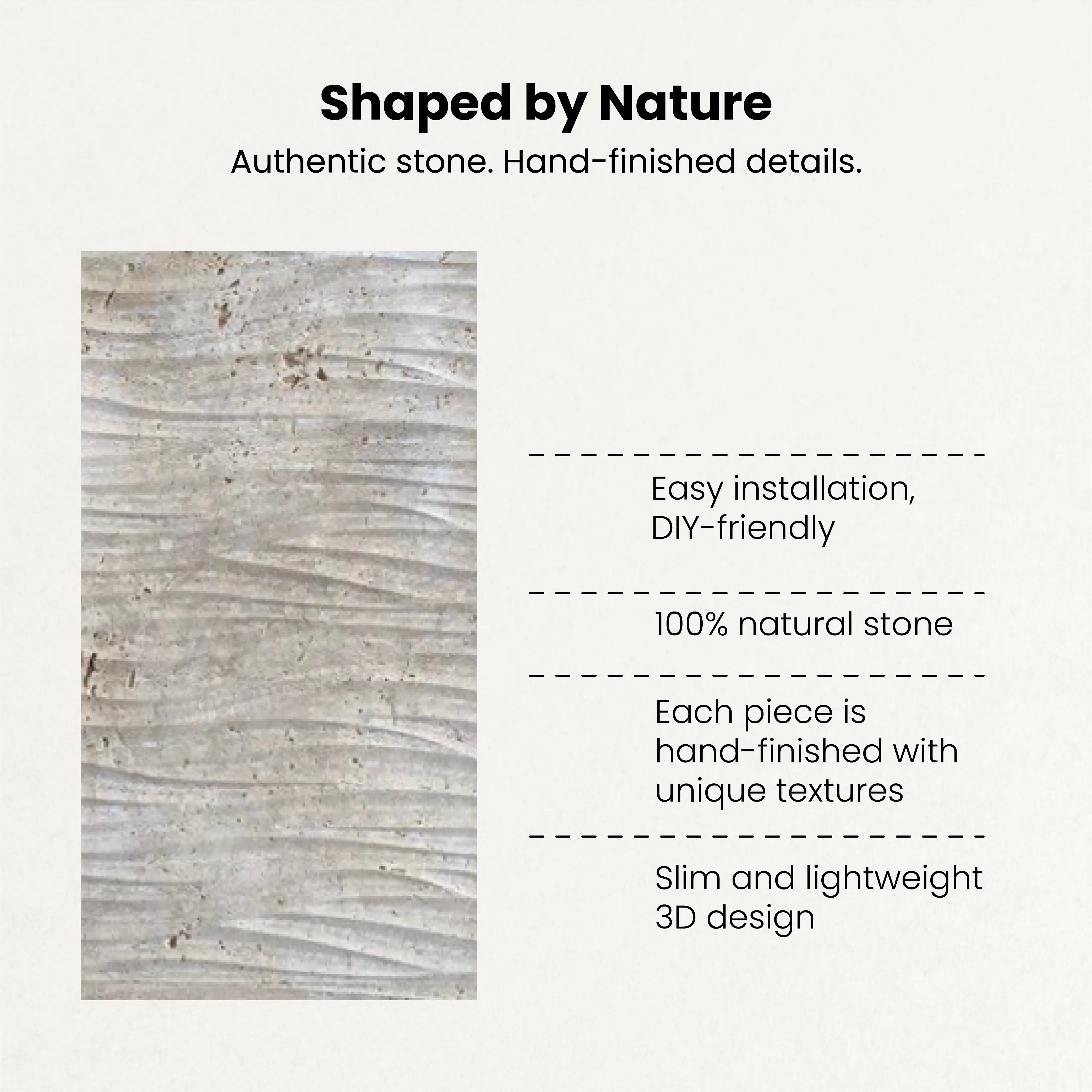 MEDEA - 3D Wall Panel (2 sqft- sheet)