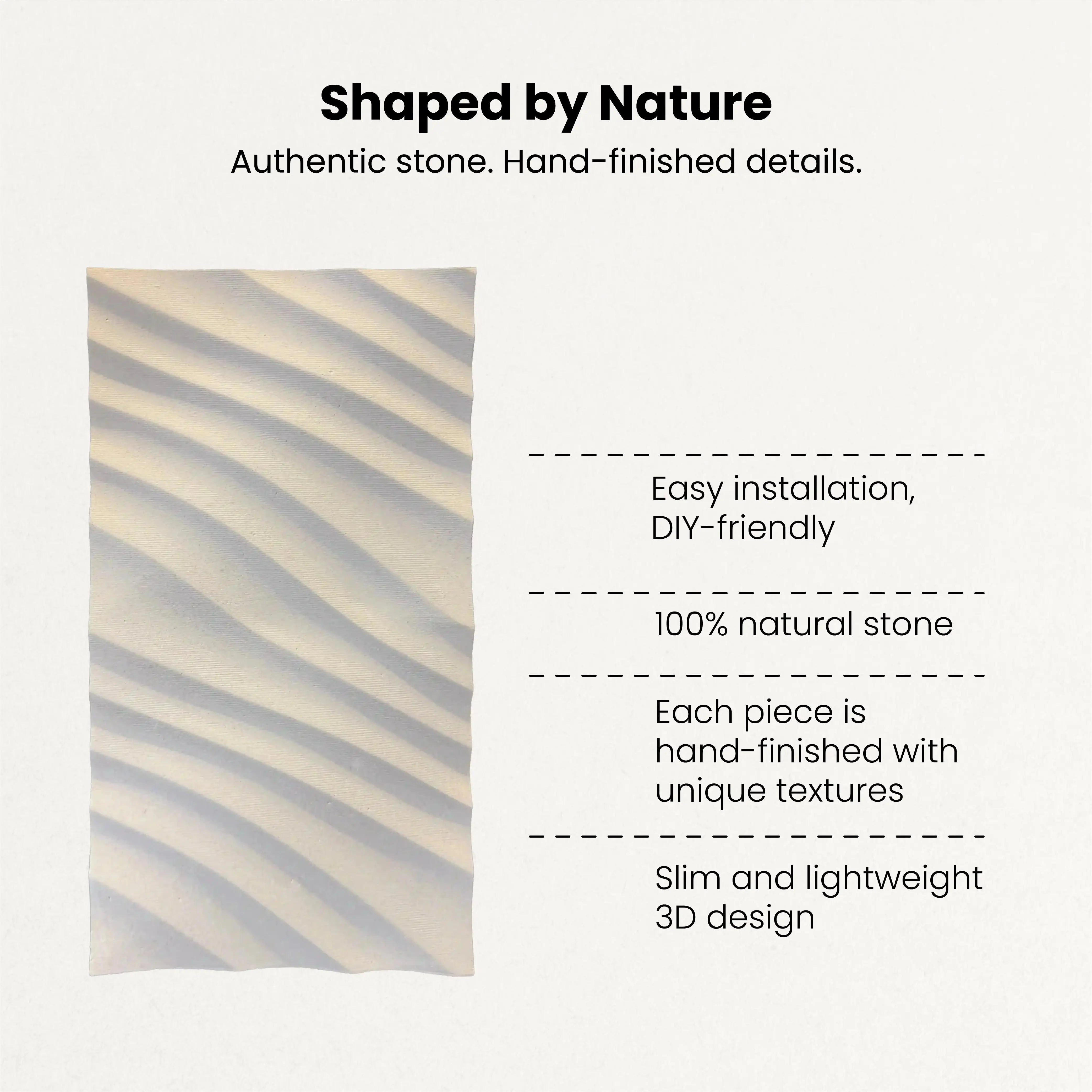 NAUNET - 3D Wall Panel (2 sqft- sheet)