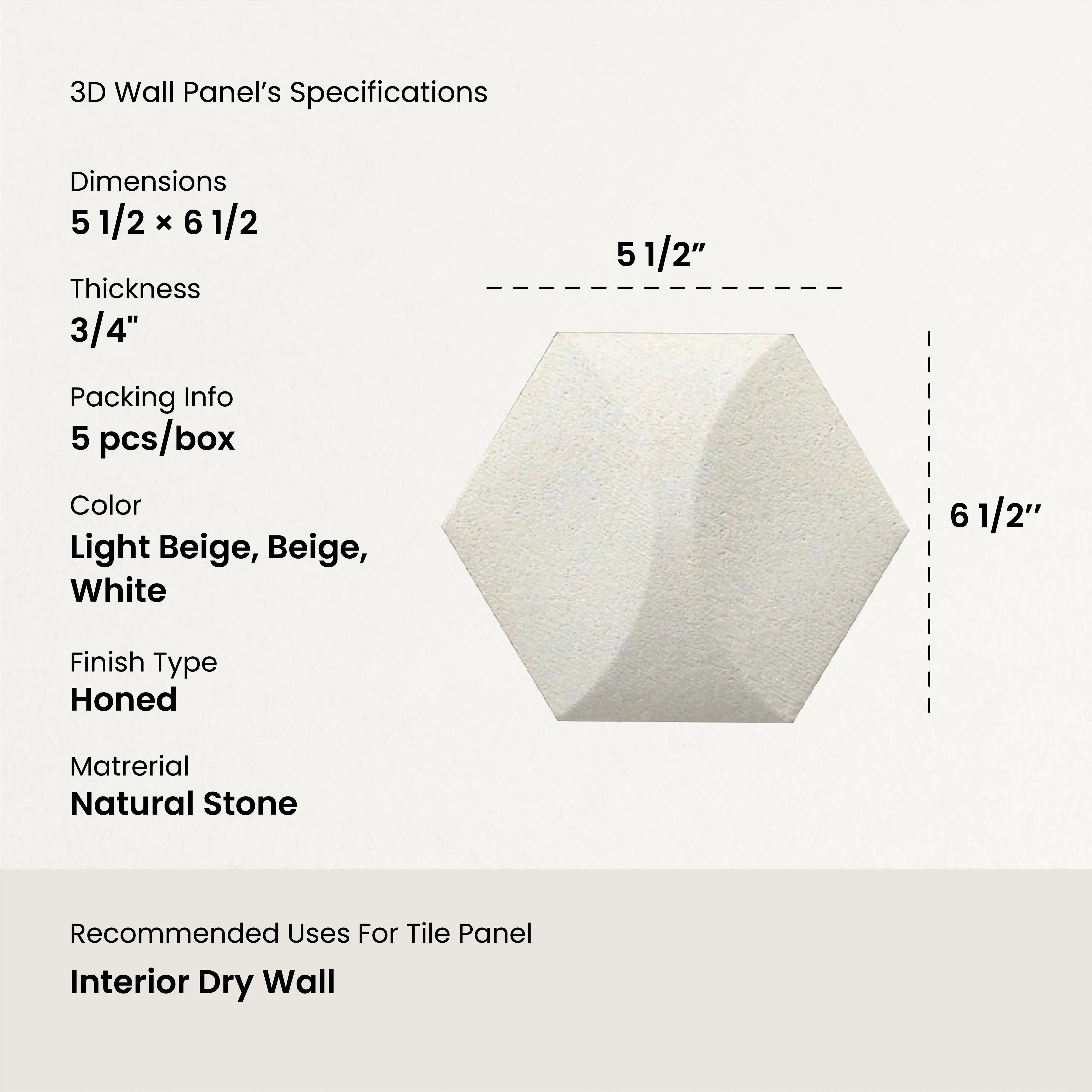 ORBIS - 3D Wall Tile ( 0.196 sqft sheet )