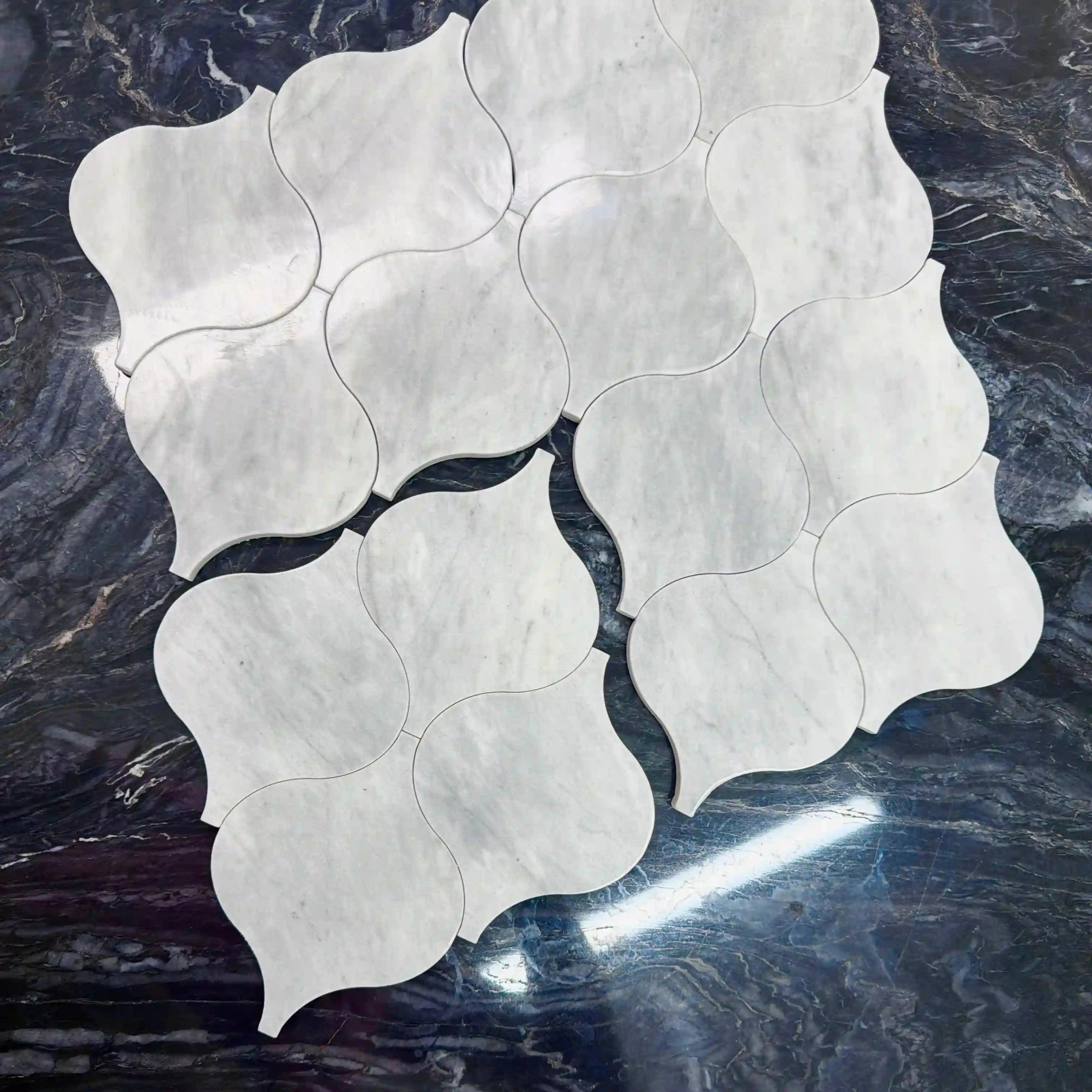 EDRICE - Marble Tile (0.431 sqft sheet)