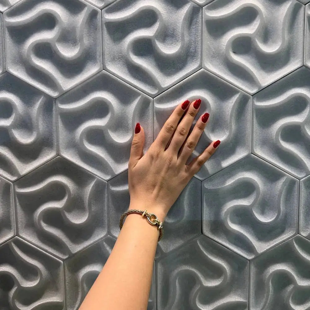 SAMPLE - CALYPSO (0.230 sqft sheet) : 3D Wall Tile