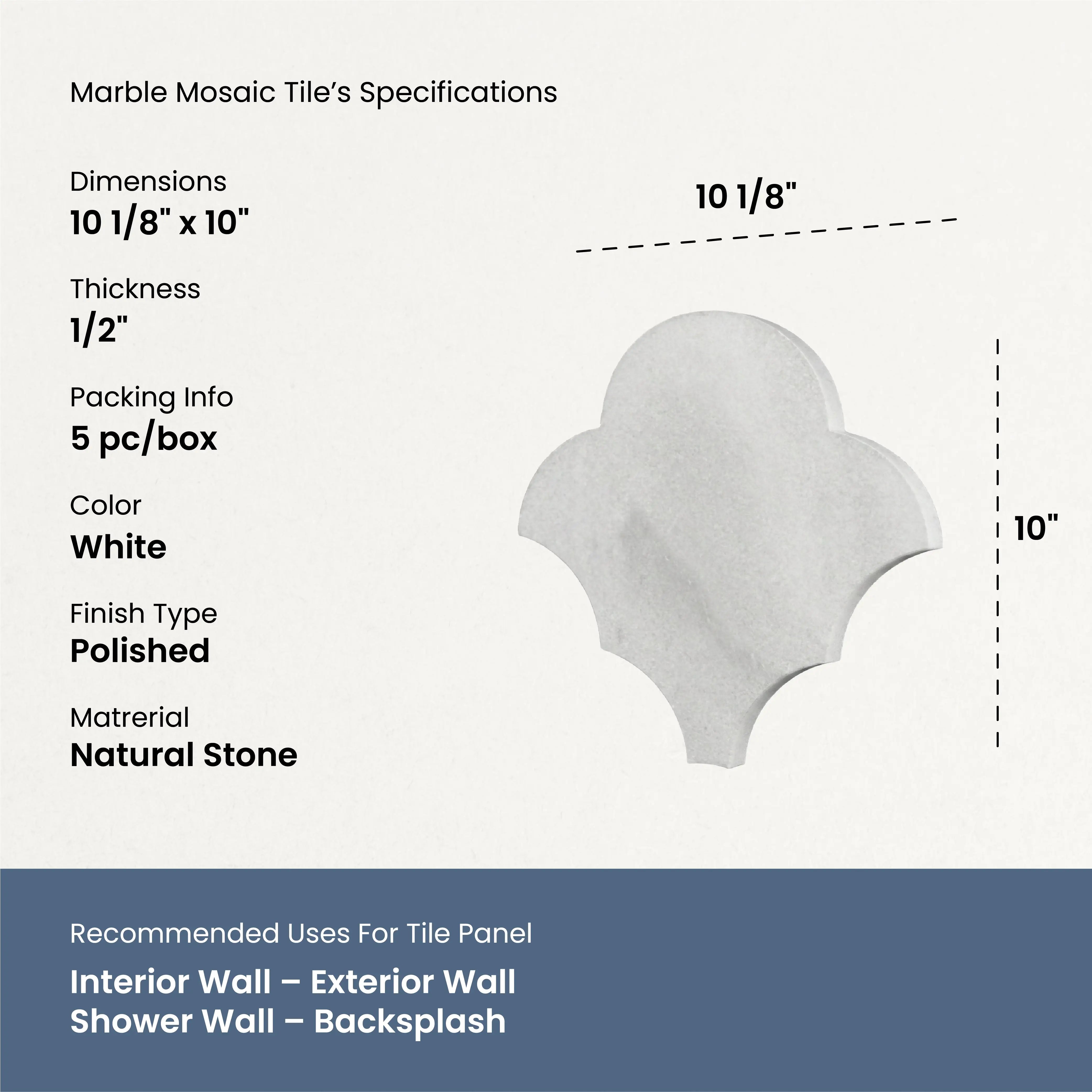 HERMES: Mármol de Pared - Baldosa de Suelo ( 0.716sqft / Unidad )